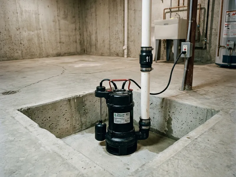 Sump Pump Installation Plumber in Bowleys Quarters, MD